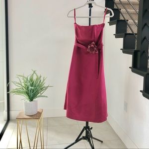 Banana Republic Silk Strapless Dress